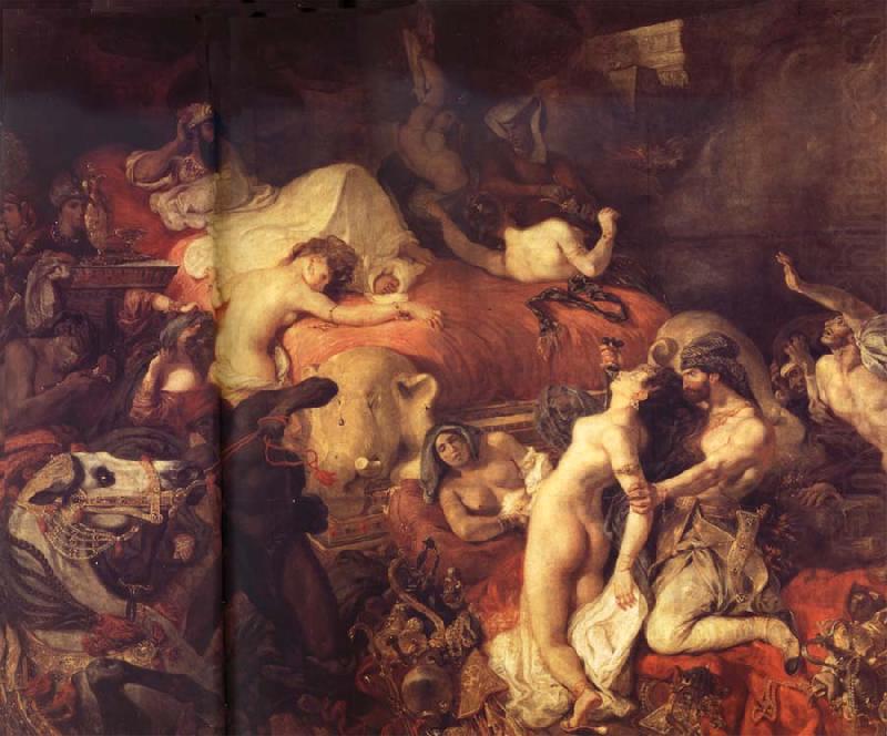 The Death of Sardanapalus, Eugene Delacroix